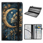 Car Registration and Insurance Holder for Women Men,Automobile License Document Card Holders Vehicle Glove Box Organizer Leather Accessories Driver Essential,Moon Flower Woman - color: Moon Flower Woman