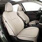 EKR Custom Fit CX5 Car Seat Covers for Select Mazda CX-5 Touring,Grand Touring 2013 2014 2015 2016 - Leatherette (Beige) - color: Leather (Beige), size: 2013-2016 CX-5 Touring