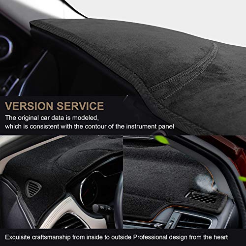 Dashboard Dash Board Cover Mat Carpet Compatible with 2007-2011 Toyota Camry - style: Fit for 2007-2011 Toyota Camry