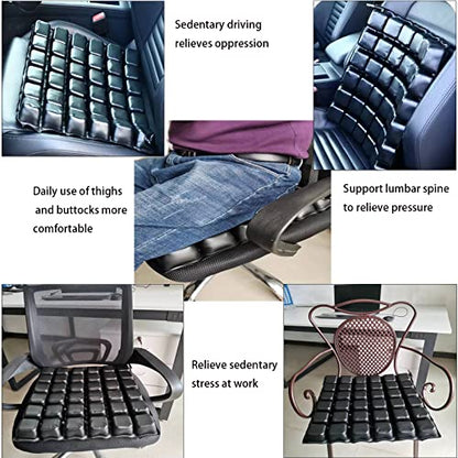 Inspiratory Cover air Cushion with Zippered Fabric Cover,Chair pad,Wheelchair Matress,Anti Bedsore,Elderly Matress,Relieve Driver and sedentary Individuals Stress and Pain,Pressure Relief Cushions.