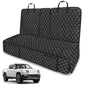 Dog Car Seat Cover for Back Seat Compatible with Rivian R1T R1S Accessories 2022-2025 2026, Waterproof Non-Slip Pet Bench Rear Seat Covers for Large SUV & Large Truck
