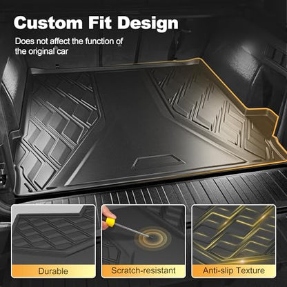 Cargo Liner Compatible with BMW X5 2014-2018 | AOMSAZTO All Weather Back Trunk Mat Rear Trunk Liner Cargo Mat Cargo Tray for 2014-2018 BMW X5 - color: X5 2014-2018, size: Cargo Liner