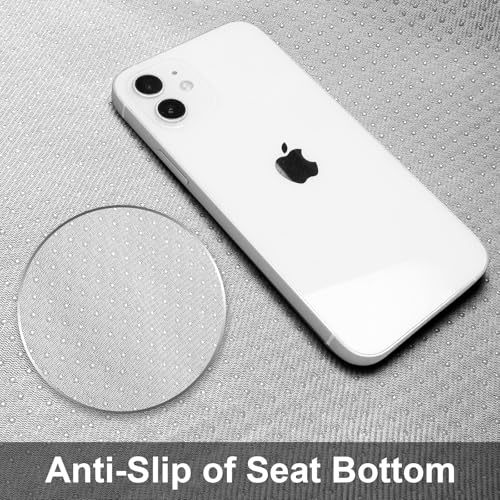CAR PASS Nappa Leather High Back Front Seat Covers, Tesla Model 3 Model Y Breathable Faux Leather Front Bucket Seat Covers, Anti-Slip Airbag Compatible Universal Fit for Sedan SUV Van Truck, White - color: White High Back, size: Two Front