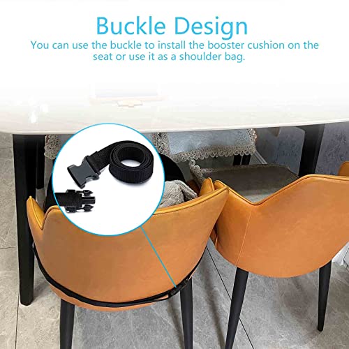 Adult Booster Seat for Car, 17"*17",4" Thick Car Seat for Short Drivers, Butt Cushion for Office Chairs, Car Seat Cushions for Driving