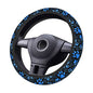 Dog Paw Print Steering Wheel Cover Anti-Slip,Sweat Absorption Universal 15 inch Steering Wheel Covers Cute car Accessories for Men Women - color: 6