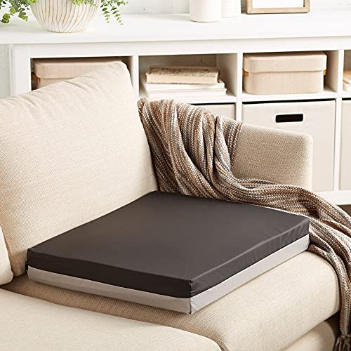 McKesson Seat Cushion for Wheelchairs and Office Chair, Foam/Gel, 20 in x 18 in x 3 in, 4 Count - size: 20x18x3 Inch (Pack of 4)