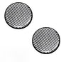 2PCS Car Cup Holder Coasters, Carbon Fiber Non-Slip Cup Coaster, 2.68" Waterproof Cup Holder Insert Coaster Pad, Universal Drink Mat for Car Truck SUV, Auto Interior Accessories(Silver) - color: Silver