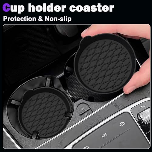 6Pcs for Honda Pilot 2023-2026, Ridgeline & Passport 2024-2026, Center Console Organizer Tray Cup Holder Pads Car Seat Headrest Hooks Glove Box Hook Interior Accessories