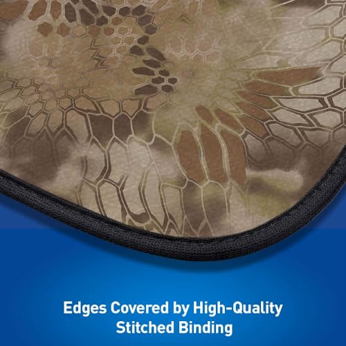 Coverking Universal Car Floor Mats Set of 2 (Front Driver and Passenger) Kryptek Highlander Camo - All-Weather Protection for Mud, Dirt, Rain, Spills, Non-Slip Backing, Fits Cars Trucks SUVs Jeeps - style: Kryptek Highlander