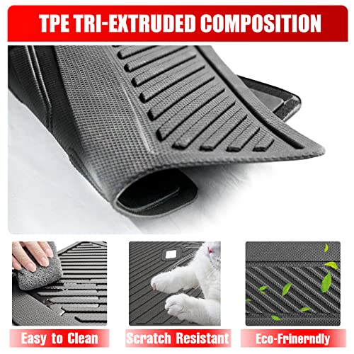 Mabett Back Seat Cover Backrest Protector for Ford Bronco Accessories 2026 2021-2025 2-Door Rear Seat Mats Dog Seat Liner