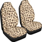 Brown Dog Paw Car Seat Covers Front Set – 2 Front Seat Covers for Cars, Breathable&Washable Car Seat Cover Set, Automotive Interior for Auto Trucks Van SUV - color: Brown Dog Paw