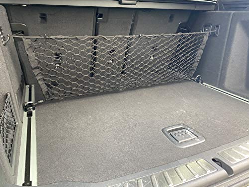 Envelope Style Automotive Elastic Trunk Mesh Cargo Net for BMW X3 Accessories 2017-2025 - Premium Trunk Organizers and Storage - Luggage Net for Crossover - Best Car Organizer for BMW X3
