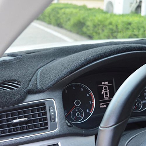 Custom Fit Dashboard Black Center Console Cover Dash Mat Protector Sunshield Cover for 2014 2015 2016 2017 2018 2019 Toyota Corolla