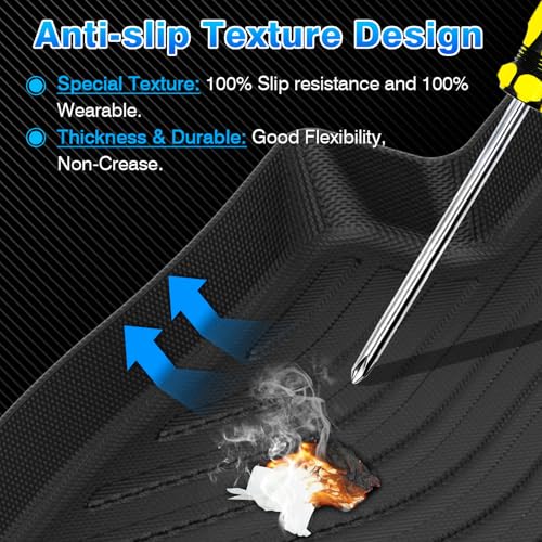 Cartist Cargo Mat for Dodge Grand Caravan 2008-2020/Chrysler Town & Country 2008-2016 Behind 3rd Row Seat Cargo Liner for Grand Caravan Accessories TPE All Weather Trunk Mat - size: 4)Chrysler Town & Country 2008-2016