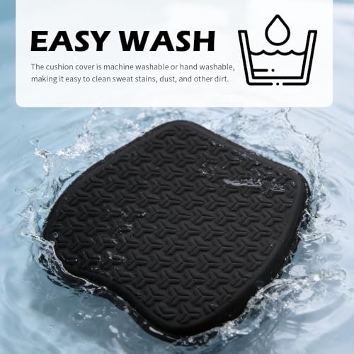 2026 New Gel Car Seat Cushions for Driving,Breathable & Non-Slip Car Seat Pads for Pressure Relief,Universal Driver Seats Cushion as Cars Accessories Interior for Most Vehicles