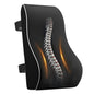 Memory Foam Lumbar Support Pillow for Office Chair, Car & Home – Ergonomic Back Cushion for Lower Back Pain Relief, Posture Alignment & Long Sitting Comfort.
