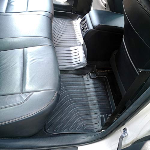 Car Floor Mats Replacement for Toyota Camry 2012-2017 Protection All Weather Custom Fit Waterproof Carpets Heavy Duty Durable Accessories Odorless Liners Front & Rear Black - size: Floor Mats for Camry 2012-2017