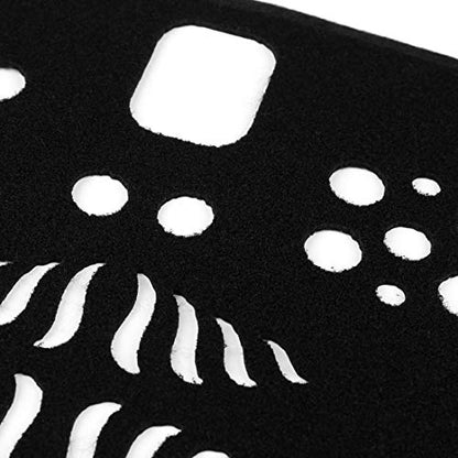 X AUTOHAUX Car Dashboard Cover Nonslip Black Pad for Chevrolet Malibu 2016-2018