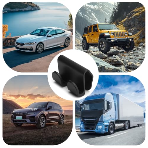 4 Pcs Glove Box Hooks Compitable with Tesla Model Y/3, Car Purse Hook & Organizer Bag Holder