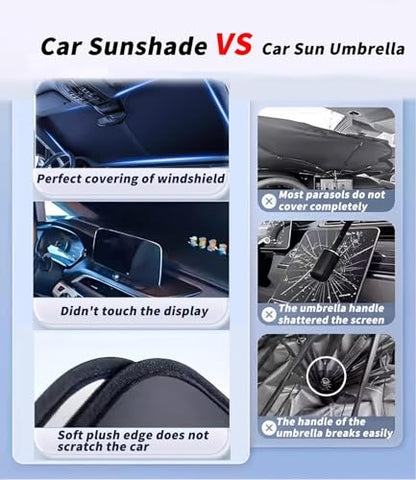 Custom-Fit for Subaru Legacy Windshield Sun Shade, Sunshade Cover UV Block Car Front Window with Foldable Sun Shade Cover Cool Protection Visor, Designed for Subar-u Accessories (for Subaru Legacy) - size: for Subaru Legacy