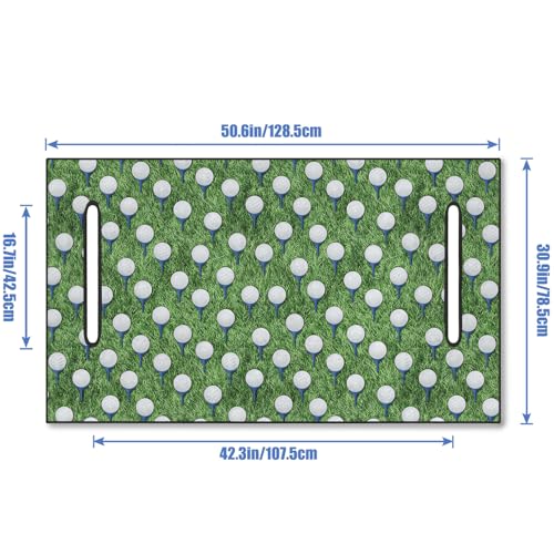 Golf Cart Seat Covers Golf Cart Seat Towel Blanket Group - color: Fresh Green Golf