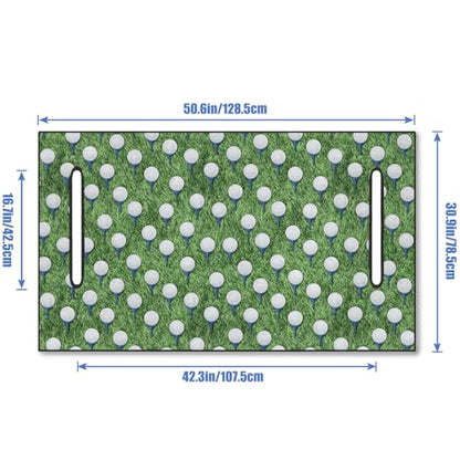 Golf Cart Seat Covers Golf Cart Seat Towel Blanket Group - color: Fresh Green Golf
