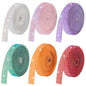 Rhinestone Ribbon Self Adhesive Crystal Rhinestones, 6-Rolls Bedazzling Strips, 6-Yard Rhinestone Strips for DIY Craft, Rhinestones Tape Self Adhesive - color: 6 Colors-2