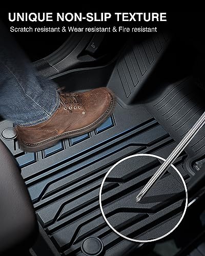 Floor Mats for 2018-2024 BMW X3 / 2019-2024 BMW X4, Custom Fit for X3 X4 Accessories, 3D TPE All Weather Car Mats Heavy-Duty Floor Liners (Fit All Models) - size: 1)BMW X3｜18-24 /BMW X4｜19-24 ｜1st & 2nd Row