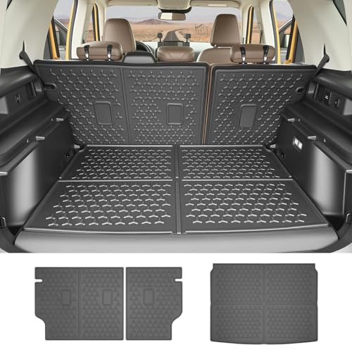 Cargo Mat and Backrest Liner Compatible with Bronco Sport 2021 2022 2023 2024 2025 Trunk Liners Seatback Mat Replacement for 2021-2025 Ford Bronco Sport (Cargo mat+seatback mat) - color: Bronco Sport, size: cargo mat+seatback mat