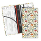 Leather Car Registration and Insurance Card Holder, Cute Car Accessories Vehicle Glove Box Car Organizer for Documents, Cards, License Cute Dragonfly Flowers - color: Cute Dragonfly Flowers
