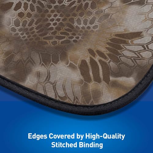 Coverking Universal Car Floor Mats Set of 2 (Front Driver and Passenger) Kryptek Banshee Camo - All-Weather Protection for Mud, Dirt, Rain, Spills, Non-Slip Backing, Fits Cars Trucks SUVs Jeeps - style: Kryptek Banshee
