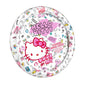 Hello Kitty Steering Wheel Cover, Official Sanrio Car Steering Wheel Cover with Universal Size 14.5-15, Cute White Hello Kitty Car Accessories for Women (Hello Kitty Look at Me) - style: Hello Kitty Look at Me