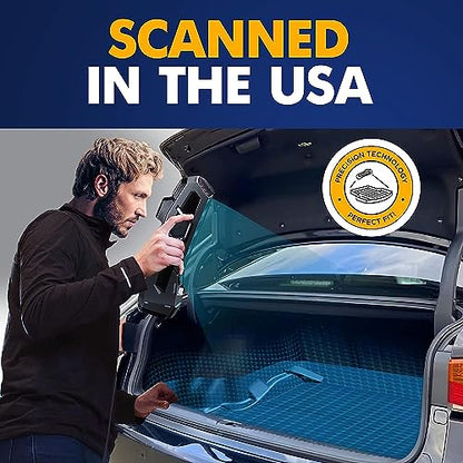 Premium Cargo Liner for Lexus is 250 is 300 is 350 is 500 2016-2025 - 100% Protection - Custom Fit Car Trunk Mat - All-Season Black Cargo Mat - 3D Shaped Laser Measured Trunk Liners