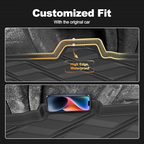 Cargo Liner Compatible with BMW X5 2014-2018 | AOMSAZTO All Weather Back Trunk Mat Rear Trunk Liner Cargo Mat Cargo Tray for 2014-2018 BMW X5 - color: X5 2014-2018, size: Cargo Liner