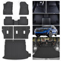 Floor Mats for 2025 2026 Subaru Forester (Only Fit Hybrid Version) with Cargo Liners & Backrest Mat,TPE All Weather Protection 1st & 2nd Row Floor Liners with Full Set Car Mats Accessories - size: 25-26丨Forester Hybrid mat