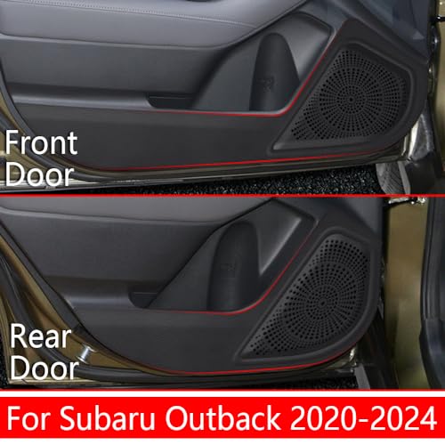 Car Door Anti Kick Pad for Subaru Outback 2020 2021 2022 2023 2024 2025 Accessories Protector Mat Anti Dirty Collision Stickers Inner Decorative Protection