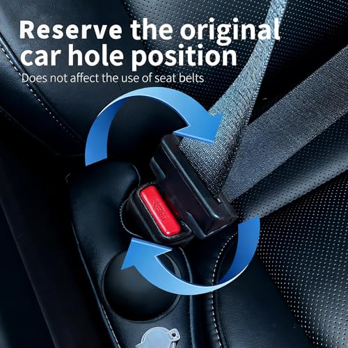 Inflatable Car Seat Gap Filler Strip - 2Pcs Leather Foldable Seat Gap Plug Blocker,Stop Dropping Items,Soft Interior Accessories for All Cars (Black) - color: Black