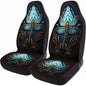 GENANY Dragonfly Car Seat Covers Set of 2, Breathable Front Seat Covers for Truck Sedan SUV, Dragonfly Car Accessories, Gift for Women Men - color: Dragonfly
