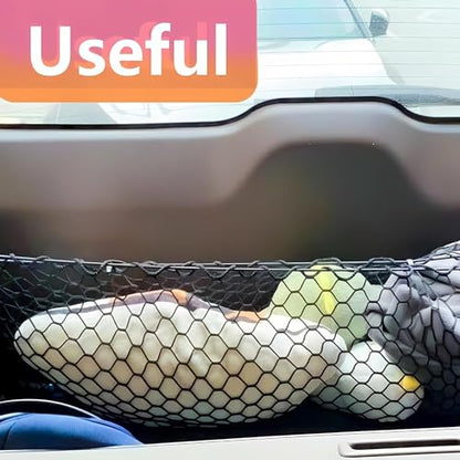 Trunk Organizer Cargo Net Compatible with 2017 to 2022 2023 2024 2025 Nissan Rogue