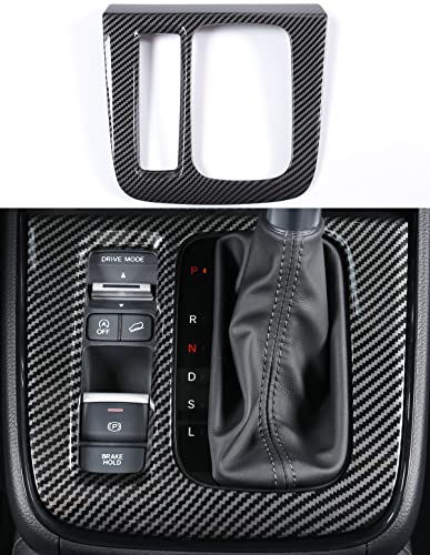 AntBooBoo for Honda CRV 2023 2024 2025 Gear Shift Protective Panel, Sporty Carbon Fiber Grain Interior Cover Trim Accessory for CR-V CR V LX EX EX-L, Sport Hybrid, Sport Touring Hybrid- Carbon - color: carbon, size: panel