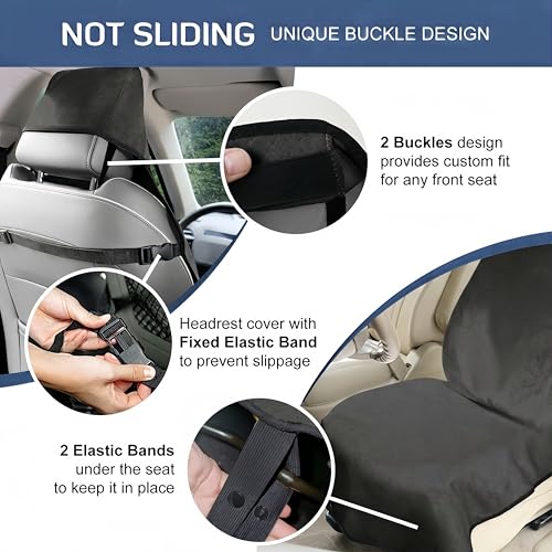Car Seat Cover, Premium Auto Seat Towel Fit Cars SUV Trucks, Ideal Gift for Active People Who Work Sweat Swim Run Beach, Black - color: Black, size: 1pack