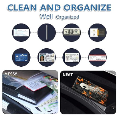 Car Registration and Insurance Holder for Women Men,Automobile License Document Card Holders Vehicle Glove Box Organizer Leather Accessories Driver Essential,Ghost Butterfly Web Halloween - color: Ghost Butterfly Web Halloween