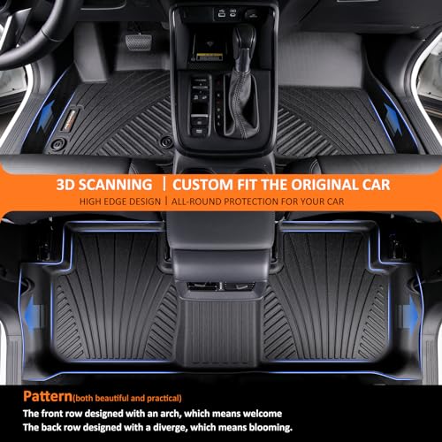 Binmotor-All Weather Floor Mats Cargo Liner for Mazda CX-5 2017 2018 2019 2020 2021 2022, Car Floor Mat CX5, Trunk Cargo Mat for Mazda CX5 Accessories Car Mats - style: 13) Car Mats for Mazda CX5 (2017-2022)