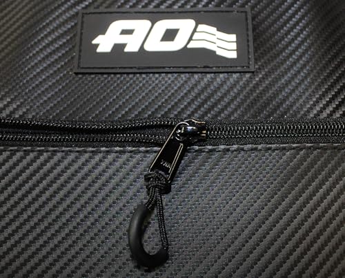 AO Coolers Stow-N-Go Carbon Soft Cooler, Low-Profile, Leakproof with High-Density Insulation, Holds Ice for 24 Hours