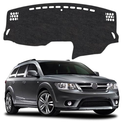 Dash Cover Mat for Dodge Journey 2011-2020 & Fiat Freemont 2010-2016 Non-Slip Dashboard Cover Mat Sunshade UV Rays Protector Interior Accessories - size: Compatible with Journey 2011-2020