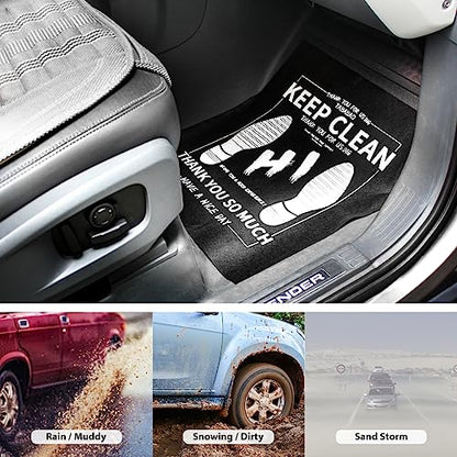 Disposable Car Floor Mats, Automotive Floor Mats Carpets Protector Cover, Universal Fit Auto Floor Mats, Protective Front Rear Floor Mat for Cars Details Vehicles Truck SUV, 18 x 20 inch (30pcs)