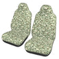 Green Leaf Seat Covers Cute Bucket Seat Cover Universial Fit for SUV Truck Van Sedans Auto Accessories Bucket Seat Covers Protectors Women Girls Men Set of 2 - color: Green Leaf