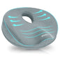 Donut Pillow for Tailbone Pain Relief and Hemorrhoids, Memory Foam Donut Cushion for Sciatica Nerve, Seat Cushion Butt Pillow for Men Women at Home Office Chair Car Long Sitting Comfort, Gray
