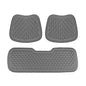 3D Decompression Car Seat Cushion Breathable and Comfortable Driver Seat Cushion Non-Slip Car Seat Pads for Car,Truck,SUV,Truck,Etc (Three-piece set, Gray) - color: Gray, style: Three-piece set