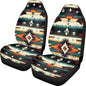 Dreaweet Native Southwest American Aztec Seat Covers for Cars Front Seats Only 2 Pack Universal High Back Bucket Seat Covers Car Seat Protector for SUV Sedan - color: Native Southwest American Aztec